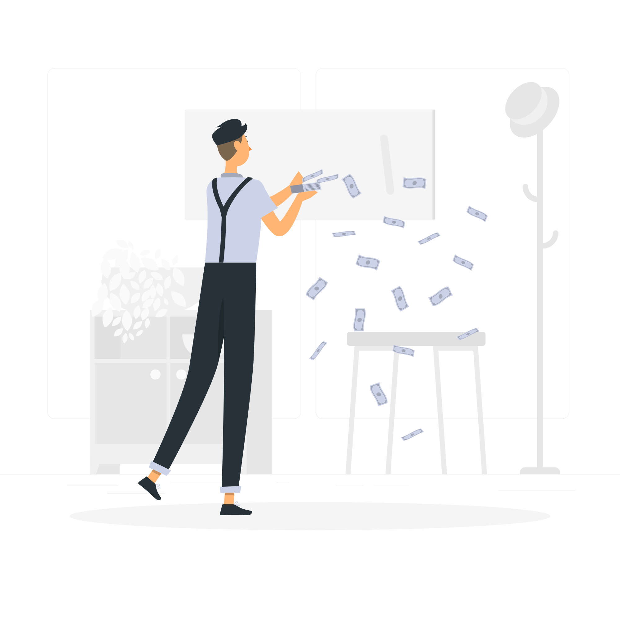 Offline marketing flyers